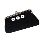 Snaps coin purse Storage bag Clutch bag fit 18mm snap button jewelry