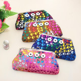 Snaps coin purse Storage bag Clutch bag fit 18mm snap button jewelry