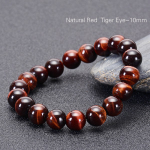 10MM Natural Blue Tiger Eye Bracelet Eagle Eye Cat Eye Bracelet