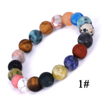 The solar system's eight stone planet bracelets universe galaxy exploration star bracelets