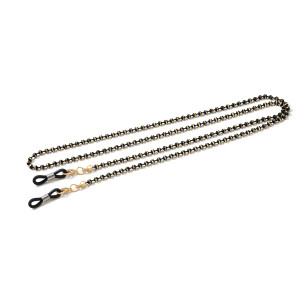 Mask chain metal chain hanging neck hanging chain lobster clasp glasses chain eye rope retro bead chain glasses rope