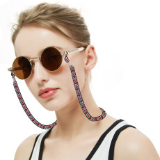 Glasses chain (thick colorful rope) presbyopic glasses ethnic style color rope retro children's glasses lanyard anti-lost