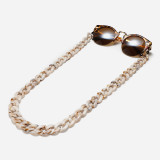 Fashion Acrylic Glasses Chain Tortoiseshell Amber 13 Color Two-tone Glasses Chain Anti-lost Thick Mirror Rope