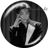 20MM  Famous music  Print   glass  snaps buttons