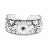 1 buttons snap Ancient silver bracelet fit snaps jewelry