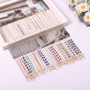 70CM Mask chain, glasses chain, crystal glasses chain, mask chain, snow chain