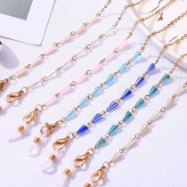 70CM Mask hanging chain, glasses hanging chain, crystal glasses chain, crystal mask chain, glasses chain