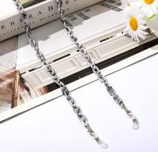 70CM Mask hanging chain glasses chain European and American necklace acrylic resin mask chain