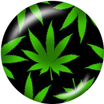20MM  Pattern  color  Print   glass  snaps buttons