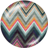 20MM  Pattern   Print   glass  snaps buttons