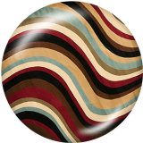 20MM  Pattern   Print   glass  snaps buttons