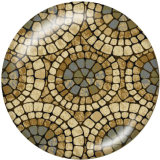 20MM  Pattern   Print   glass  snaps buttons