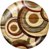 20MM  Pattern   Print   glass  snaps buttons