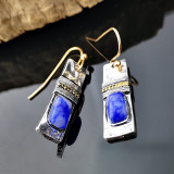 Vintage natural stone earrings