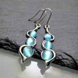 Vintage natural stone earrings