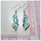 Vintage natural stone earrings