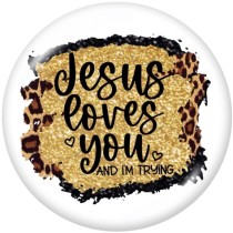 20MM  shoes  words  Print   glass  snaps buttons