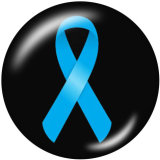 20MM   Ribbon  Print   glass  snaps buttons