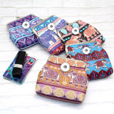 Snaps coin purse Storage bag fit 18mm snap button jewelry