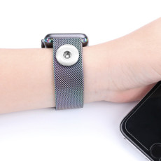 42/44MM Applicable iwatch 123456 generation Apple stainless steel strap apple iwatch magnetic strap fit 18mm chunks