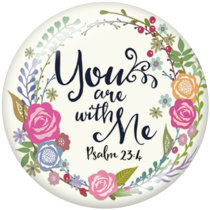 20MM  Flower  words  Print   glass  snaps buttons