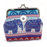 Snaps coin purse Storage bag fit 18mm snap button jewelry