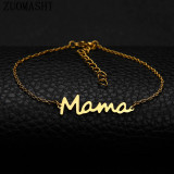Mama Stainless Steel Letter bracelet Mother's Day Ladies Gift