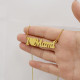Mama Mother Necklace English Word Mother's Day Stainless Steel Necklace 40CM