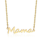 Mama Stainless Steel Letter Necklace Mother's Day Ladies Gift