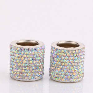 1PCS Diamond-studded car headrest decoration ring car seat decoration products