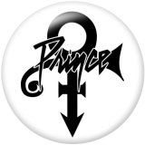 20MM  Famous  music   Print   glass  snaps buttons