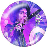 20MM  Famous  music   Print   glass  snaps buttons