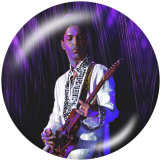 20MM  Famous  music   Print   glass  snaps buttons
