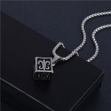 Alloy pendant stainless steel Necklace  chain 70CM