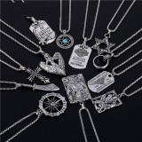 Alloy pendant stainless steel Necklace  chain 70CM