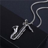 Alloy pendant stainless steel Necklace  chain 70CM