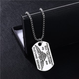 Alloy pendant stainless steel Necklace  chain 70CM