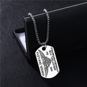 Alloy pendant stainless steel Necklace  chain 70CM