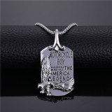 Alloy pendant stainless steel Necklace  chain 70CM