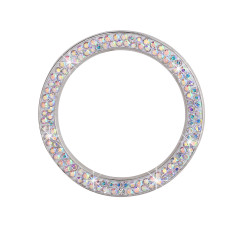 Car one-click start decorative ring stickers new diamond-encrusted ignition button cover car crystal start ignition decorative ring