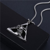 Alloy pendant stainless steel Necklace  chain 70CM