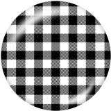 20MM   Pattern   Print   glass  snaps buttons