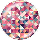 20MM   Pattern   Print   glass  snaps buttons