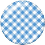 20MM   Pattern   Print   glass  snaps buttons