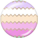 20MM   Pattern   Print   glass  snaps buttons