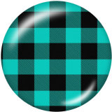 20MM   Pattern   Print   glass  snaps buttons