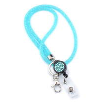 New fishing net rhinestone mobile phone chain lanyard work brand necklace lanyard Hook Necklace 40CM