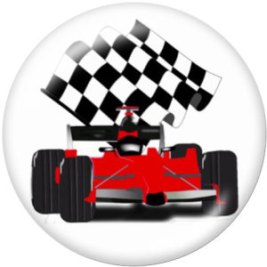 20MM  Car   Print   glass  snaps buttons