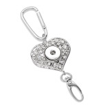 Rhinestone  Keychain Multifunctional hook Document hook Car Bag hook fit 18&20MM snap button jewelry