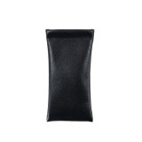18*9CM Sunglasses bag PU leather bullet mouth portable waterproof glasses bag storage
